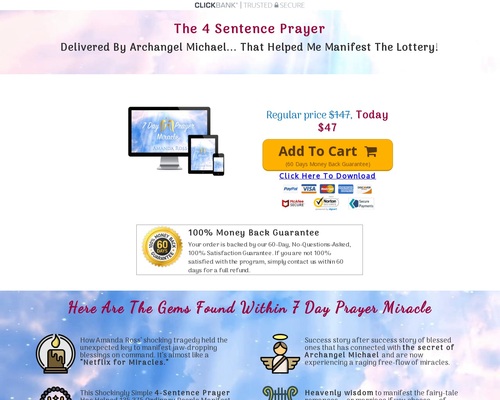 7 Day Prayer Miracle – 2021 Recent Spirituality Offer – Excessive EPCs